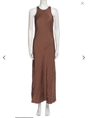 Christian Lacroix Polka Dot Maxi Dress 🤎